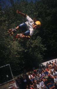 Skater: Marcos Longares, Trick: Backside Air