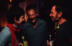 At the Bar:<br>
Martha, Tim, Brian