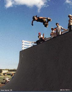 Rider: Irene Ching<br> Location: Greenport Skatepark<br> Long Island<br> Photographer:Bob Clinch<br> Date: 1999