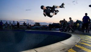 Rider: Joe90<br> Spot: Frankston Bowl<br> Date: 2010 March 16<br> Trick: Stale Air<br> Photographer: Troy Slater