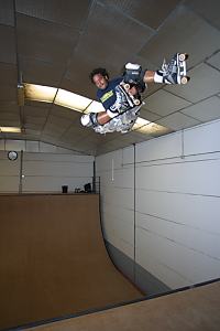 Rider: Julio Memba<br> Location: Madrid Vertical Indoor<br> Trick: Stale Air<br> Photographer: Esteban Velarde