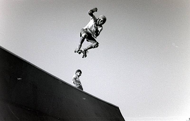 Rider: Perry Gruner<br> Trick: Air<br> Spot: Private Ramp<br> Ettlingen<br> Photographer: Chris Eggers