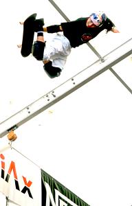 Fahrer: Jocke Olsson, Trick: Method Air