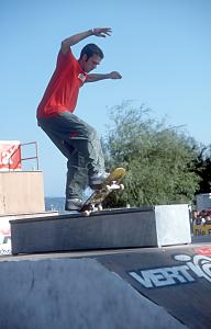 Fahrer: Olli B&uuml;rgin, Trick: Frontside 5-O