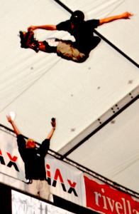 Fahrer: Manuel Billiris, Trick: Rocket Air