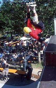 Fahrer: Bernt Jahnel, Trick: Frontside-Invert