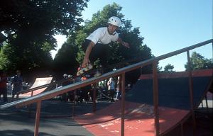 Fahrer: Alexis Ecija, Trick: Backslide-To-Fakie